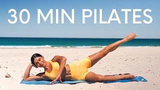30 MIN FULL BODY WORKOUT  At-Home Intermediate Pilates No Equipment