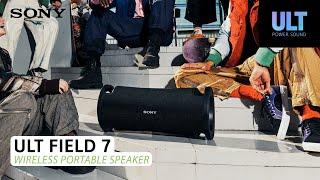 Sony  ULT Field 7 Wireless Portable Speaker – Product Overview