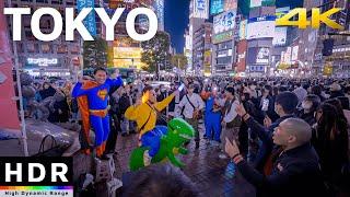 4K HDR Tokyo Halloween Shibuya 2022 - Sunday 1030
