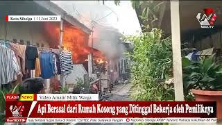 Si Jago Merah Mengamuk di Kota Baringin Sibolga 3 Rumah Ludes Terbakar