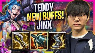 TEDDY TRIES JINX WITH NEW BUFFS - DRX Teddy Plays Jinx ADC vs Ashe  Season 2024