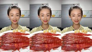 Yummy 09 Eat shrimp Sea food challenge#eatingfood #eating #food #mukbang