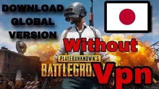 How to download global version PUBG mobile in japan