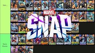 Una breve TIER LIST de TODAS las Cartas de MARVEL SNAP Enero 2024