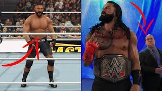 WWE 2K24 Things You Might Not Know That Are Amazing Details