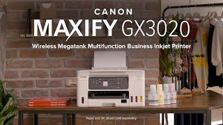 Canon MAXIFY GX3020 MegaTank Inkjet Printer