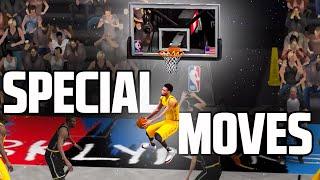 How To Do SPECIAL MOVES In NBA Live Mobile - Jelly Layup Step Back Shots & MORE