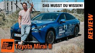 Toyota Mirai II 2021 So gut ist das Elektroauto mit Brennstoffzelle Fahrbericht  Review  Test