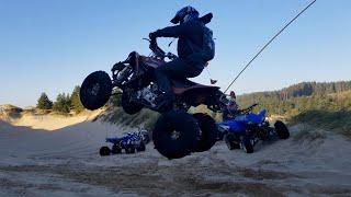 COOS BAY OREGON DUNES 2020  GoPro ATV Riding Movie  Hill Climbing Trail Riding & Exploring