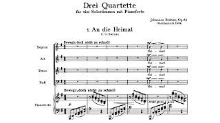 Brahms Drei Quartette Op. 64 No. 1-3 Chamber Choir of Europe