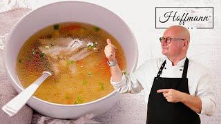 Hausgemachte Hühnersuppe wie bei Oma I Einfaches & gesundes Rezept @CALLEkocht