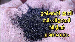 How To Make Activated Charcoal l Ayurvedic Tooth Cleaner l ഉമിക്കരി വീട്ടിൽ എളുപ്പത്തിൽ ഉണ്ടാകാം.