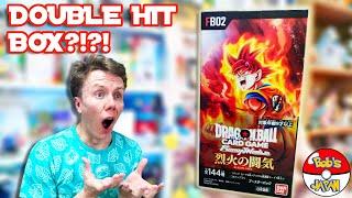 TWO HITS IN ONE BOX? Dragonball Super Fusion World FS02 Blazing Aura Unboxing