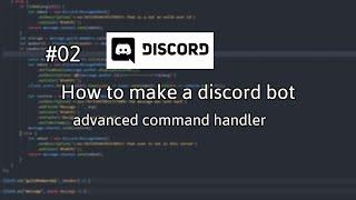 Discord.js Tutorial Series Episode #2 Command Handler