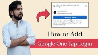 How To Add Google One Tap Login To Your WordPress Website  Google One Tap Login  100% Working 