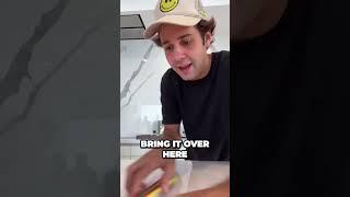 Discover the Mind Blowing Trick to BubbleMaking #shorts #daviddobrik #bubbles