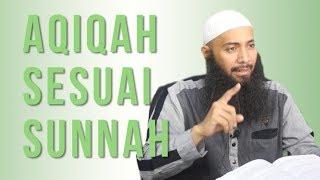 Ustadz DR Syafiq Riza Basalamah  Aqiqah Sesuai Sunnah