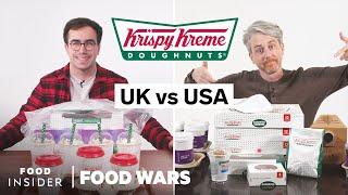 US vs UK Krispy Kreme  Food Wars