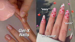 how to create simple valentine’s day nails