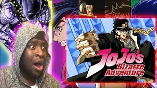 WAIT WAIT MAYBE JOJO ISNT SOO BAD  JoJo Bizarre Adventure All Opening BLIND REACTION