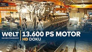 Rolls-Royce Power Systems - How to Build a 13600hp Engine  documentary