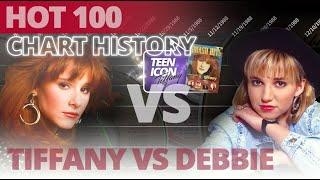 Tiffany vs Debbie Gibson  1987 - 1993   Hot 100 Chart History