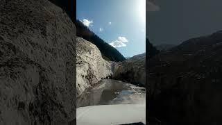 ناران روڈ پر سب سے بڑا گلیشیئر   Naran Road Glacier  Surmai Glacier Naran