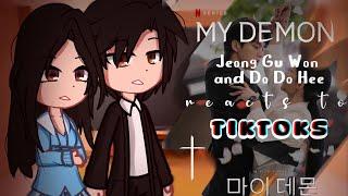 MY DEMON Jeong Gu Won & Do Do Hee reacts to Tiktoks of the Future  Gacha Club  peachvelvet