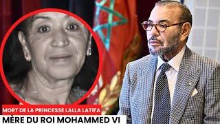 Mort de Lalla Latifa à 75 ans  la mère du roi du Maroc vivait à Neully-sur-Seine