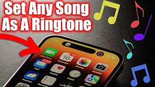 How to Set Any Song as iPhone Ringtone Free and No Computer