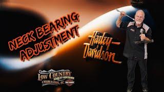 The Harley-Davidson 100K Neck Bearing Service