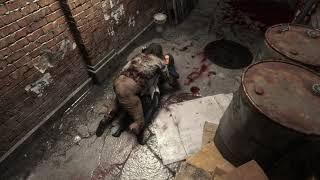 Resident Evil 3 Remake Jill death ground zombie slow motion ryona