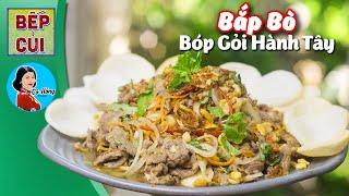 HOW TO MAKE BEEF SHANK SALAD  Bếp Củi TV