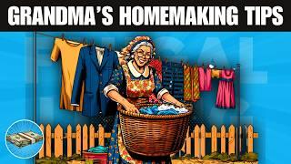 15 TIPS to be a GOOD Homemaker from GRANDMA even when youre NOT GOOD at it