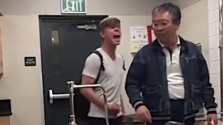 Students racist outburst against his Asian science teacher
