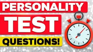 PERSONALITY TEST How to PASS a PERSONALITY TEST Tips Questions & Answers