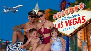 GAEL AND KAELI TAKE VEGAS First time taking the kids 