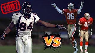 Shannon Sharpe vs Merton Hanks & Tim McDonald 1997  TE vs Safety Matchup