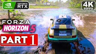 FORZA HORIZON 5 Gameplay Walkthrough Part 1 4K 60FPS RAY TRACING PC - No Commentary FULL GAME