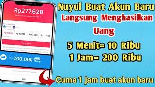 1 jam 200 ribu - cara nuyul aplikasi tiktok pengguna baru 2023 - langsung jadi koin