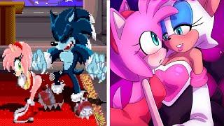 Amy Rose and Rogue save Sonic  Amy Rose is Worth It  Project X  Love Potion Disaster