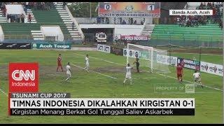 Timnas Indonesia Dikalahkan Kirgistan 0 - 1 Tsunami Cup 2017