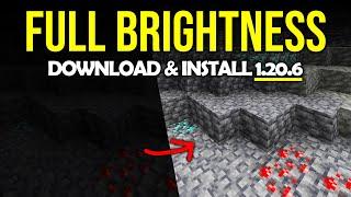 How to Download & Install Full Brightness Toggle Mod for Minecraft 1.20.6