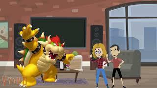 Bowser gets fat at Wendys and gets grounded