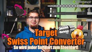 Target Swiss Point Converter - So wird jeder Softdart zum Steeldart