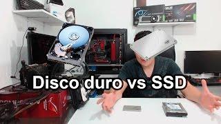 Diferencias entre un disco duro y una unidad de estado sólido  SSD