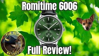 Romitime 6006 Quartz Small Second Watch Review