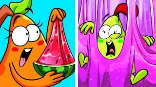 Slime Monster in My House  Making Slime - Expectation vs Reality