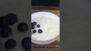 High Protein Porridge selber machen - Rezept - Natürlich Lecker #shorts