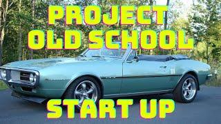 67 Firebird 326 HO New Motor with Holley Sniper EFI Start Up